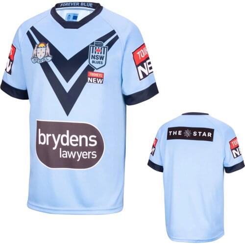 Rugby jersey 2021 2022 Australia NSW BLUES STATE OF ORIGIN RUGBY shirt Retro JERSEYS
