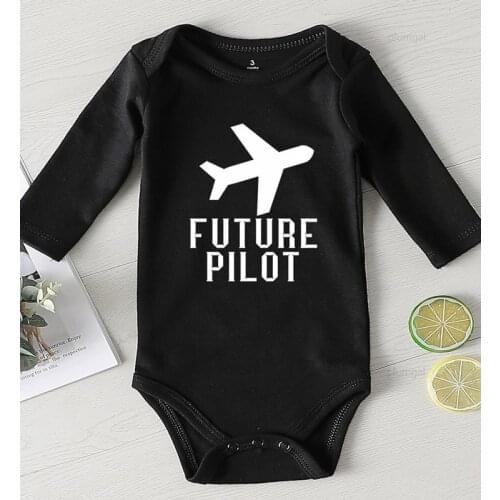 Rompers Clothes for Girls Newborn Baby Winter Clothes Future Pilot PrintingChildren Jumpsuits Long Sleeve Autumn Jumpsuit