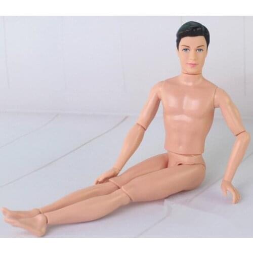 1set Moveable Nude Doll Body Toy with 14 Joints Girl Doll Boyfriend Prince Ken Doll DIY Toy Accessories For Girls Gifts