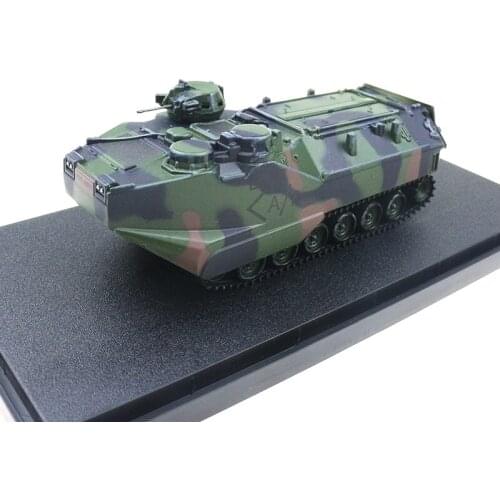 1/72 U.S. Marine Corps AAV7 Amphibious Combat Vehicle Finished Model Military Weapon Home Display Collection Gift Toy