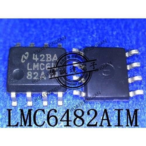 1Pieces new Original LMC6482AIMX LMC6482 SOP8 In stock real picture