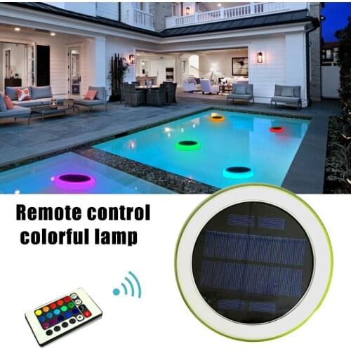 New Amphibious Solar Lights Outdoor LED Waterproof Lamp for Yard Garden Driveway Swimming Pool Decor PUO88
