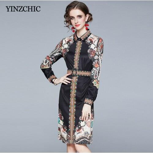 Модные платья-рубашки YINZCHIC China At AliExpress