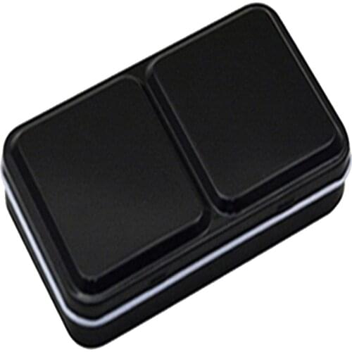 Empty Solid Watercolor Box Case Tin for 12 Colors Artist Drawing Paint Box Palette Painting Supplies