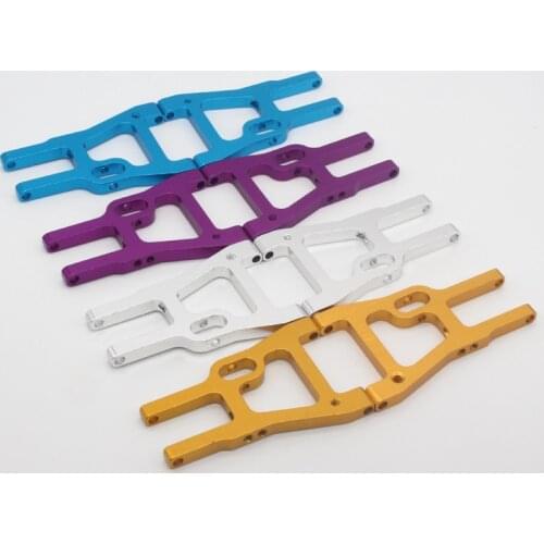 2pcs HSP 102019 Aluminum Front Lower Suspension Arm 02008 (02161) 1/10 Upgrade Parts For Flying Fish 94123