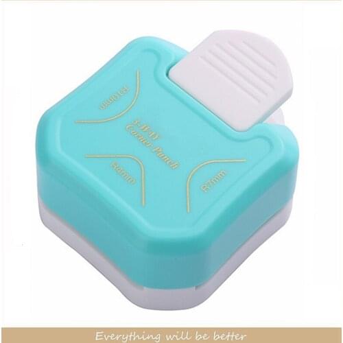 3-Way Corner Punch R4/r7/r10Mm Round Corner Punch Ideal for Photos Stationary Invitations Cards and More Scrapbooking Punch