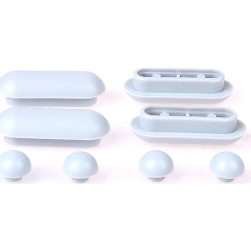 4pcs/set Self-adhesive Toilet Seat Sticker Gasket Set Of Four Home Garden Household Merchandises Bathroom Products