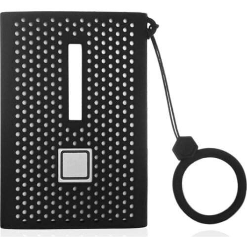 Storage Travel Case Silicone Protective Cover for Samsung T7 Press Portable SSD External Solid State Drives