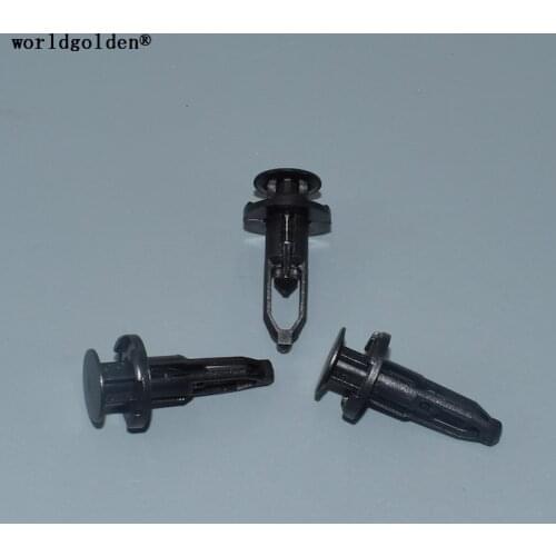 Worldgolden 100pcs Rear Bumper Cover Push-Type Retainer for Toyota#52161-16010,52161-02020,52161-44010-O,52161-0K040,52161-02030