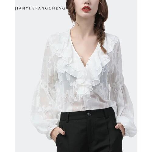 Блузки с вышивкой Jianyuefangcheng China At AliExpress