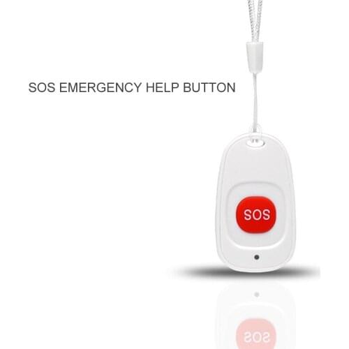 Wireless Emergency Button 80m Transmission Distance SOS Button Wireless Waterproof Emergency Help Alarm Switch For Kids Old Man