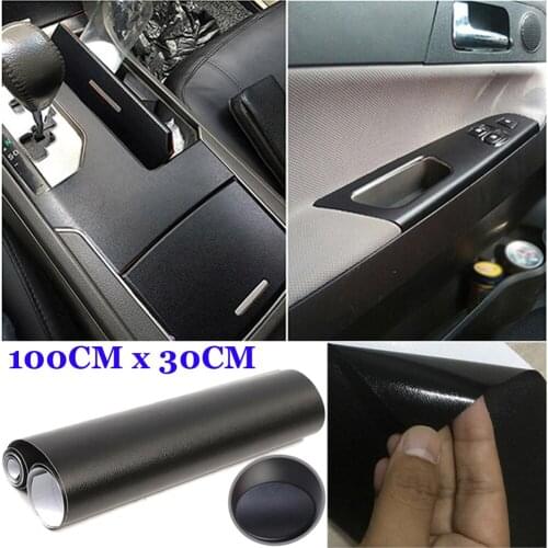 Skin Sticker 30cm*100cm Durable Fashion 12\\\" x 40\\\" Leather Textured Interior Grain Vinyl