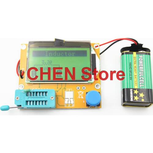 LCR-T4 ESR Meter Transistor Tester Diode Triode Capacitance SCR Inductance High Quality Brand New