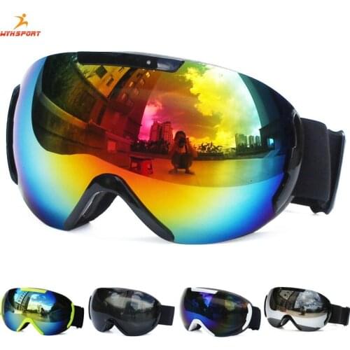 New Double Layer Polarized Lens Ski Goggles Anti-fog UV400 Skiing Snowboard Goggles Men Women Ski Goggles Glasses Eyewear