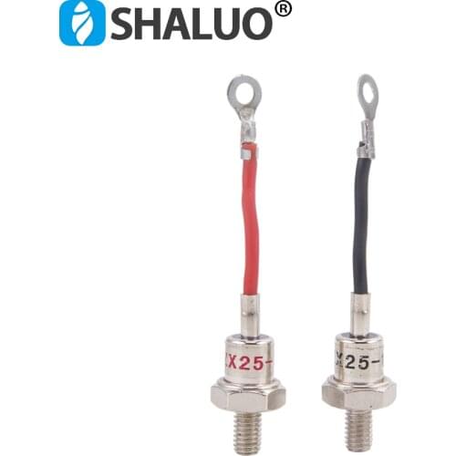 2PCS 25A Generator Rectifier Bolt Diode Male and Female Diode Rectifier Kits for Stamford Generator Genset With 1 Year Warranty