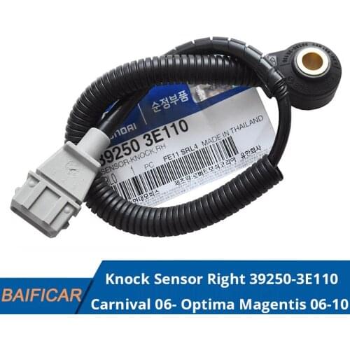 Baificar Brand New Genuine Knock Sensor Right 39250-3E110 For Kia Carnival 06- Optima Magentis 06-10 Hyundai Santa Fe 2.7
