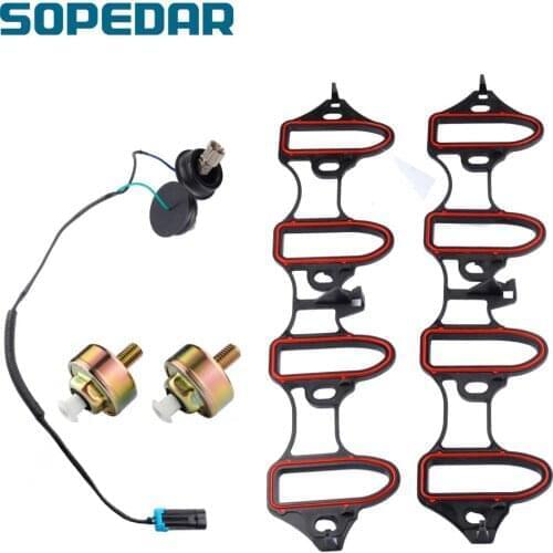 Car Intake Manifold Gasket Knock Sensor Wire Harness for Chevrolet Silverado GMC 89060413 12601822 213-3521 89060413 12589867