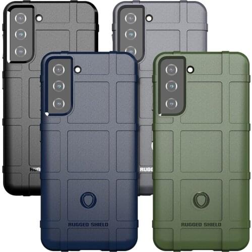 New 2021 For Samsung Galaxy S21 Case Rugged Armor Shockproof Cover For Samsung Galaxy S21 Soft Silicon Button Protection