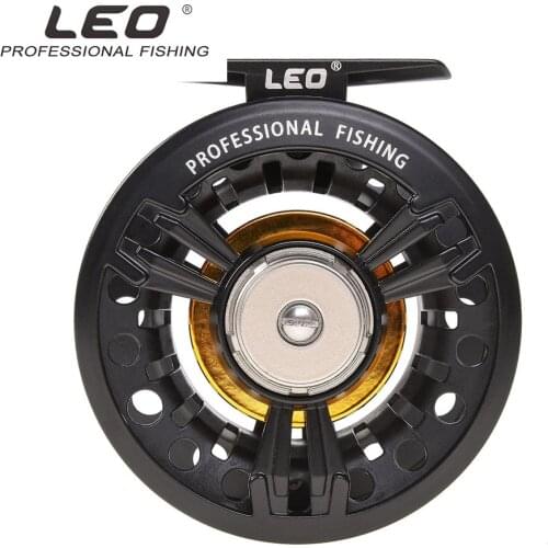 LEO Fishing Reel for Fly-Fishing Matal Spining-Reel Ratio 1:1 Fishing-Tool All-for-Fishing Fishing-Accessories