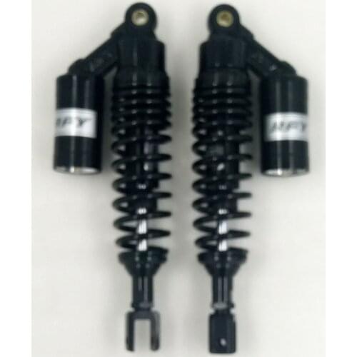 Universal new 320mm 7mm spring motorcycle fork shock absorber assy for HONDA CB350 CB500K black