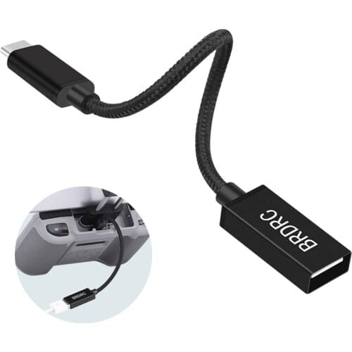 USB OTG Adapter Data Cable for DJI Air 2S/Mavic Air 2/Mini 2 FPV Goggles Connector Mobile Phone Tablet Drone Accessories