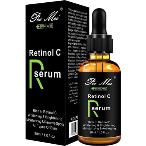 30ml Organic AntiAcne Anti Wrinkle Vitamin C Retiol Facial Serum For Face Firming Moisturizer Whitening Aging skin care