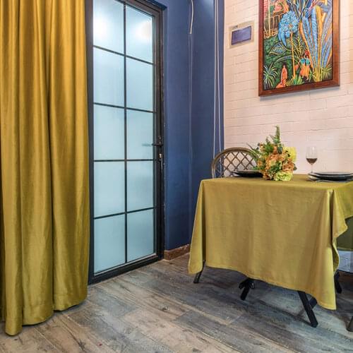 European-style High-grade Velvet Curtain Flannel Solid Color Full Blackout Curtains for Living Room Bedroom Curtains Custom Made