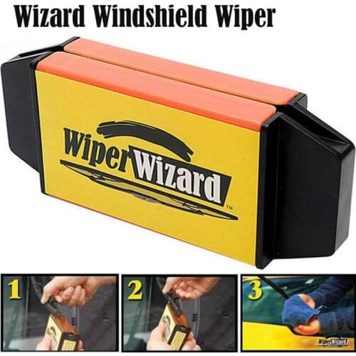 High Quality Car-styling Car Accessories Car Van Wiper Wizard Windshield Wiper Blade Restorer Cleaner With 5 Wizard Wipes