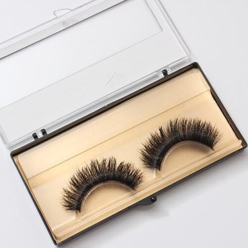 1Pair 3D Mink EyeLashes Makeup Tools Dramatic Natural False EyeLash Volume Thick Curled Soft Fluffy Faux Full Strip EyeLashes