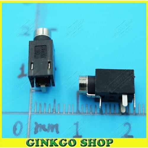 10pcs/lot PJ-210 4DIP Pins Tablet PC Laptop Mobile Phone Audio Jack 2.5MM Headphone Jack Audio Socket Free Shipping