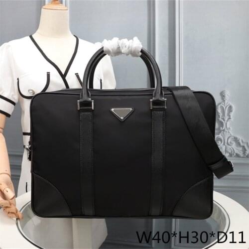 2021 new nylon large capacity computer bag fashion briefcase mens handbag
