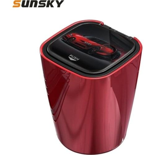 Car Loaded Ashtray with LED ambient light Automotive Supplies