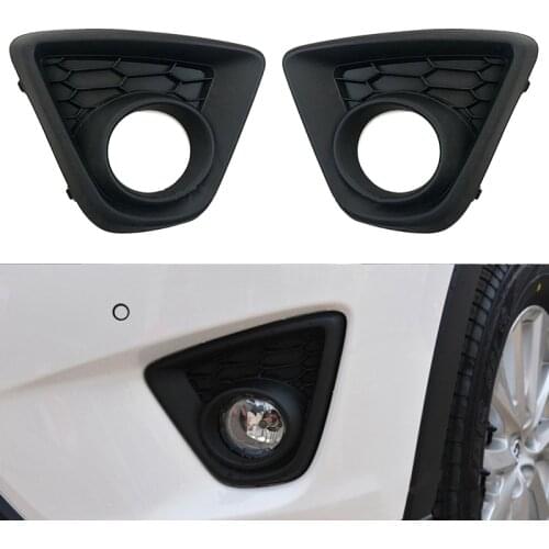 Auto Front Left Right Bumper Fog Light Lamp Grill for Mazda CX-5 CX5 2013 2014