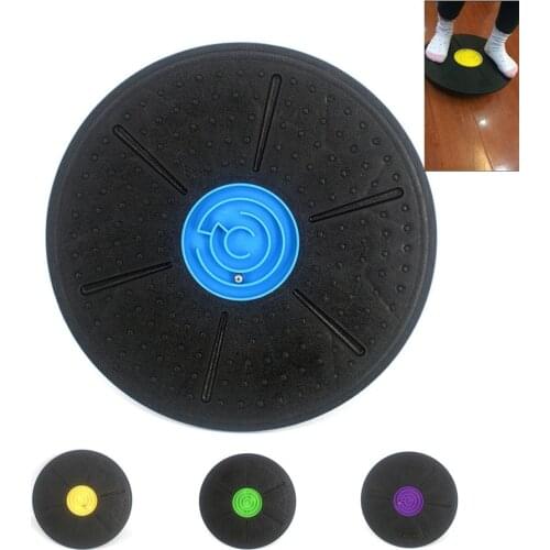 Balance Board Yoga Training Fitness Exercise Stability Disc Twist Board Wobble Balance Board Twisted Disk Fitness Equipment