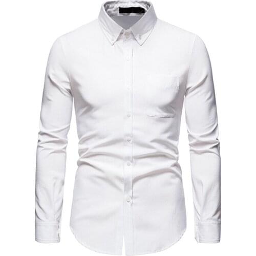 White Shirts Men Patchwork African Ethnic Style Long Sleeve Mens Shirt Splice Print Casual Camisas Work Business Brand Camisa