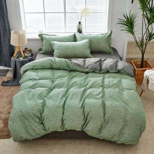 Papa&Mima Sheet Pillowcase Quilt Cover Set Cheap Bedding Set Single Double Bed Size