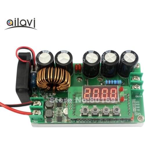 600W DC-DC Adjustable CNC Step-up Converter Constant Current 6-60V24V12V to7-90V60V48V Power Supply Boost Module 10A