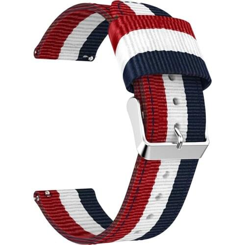 Nylon Canvas Strap for Huawei GT 2 42MM 46MM Smart Watch Wearable Wrist Bracelet for Huawei GT2 GT2E Watchband Strap Accessories