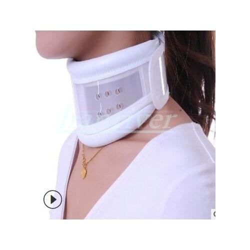 Retractor air permeable fixed neck brace cervical spine retractor household lifting collar neck brace