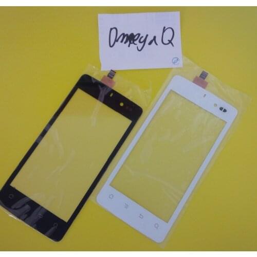 Wyieno 4.5'' Sensor Phone Replacement Parts For HighScreen Omega Q Touch Screen Digitizer Glass Panel + tracking