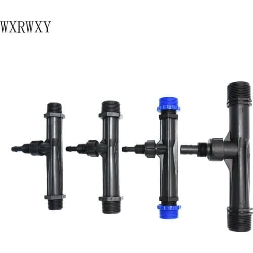 1/2 3/4 1inch venturi fertilizer injector venturi fertilization system agriculture automatic fertilizer emitter 8pcs