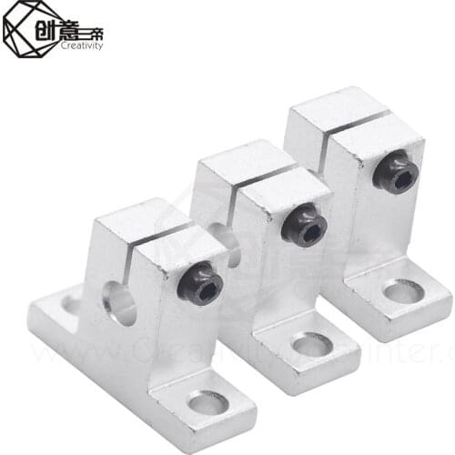 1 pcs High quality (SK8 SK10 SK12) 8mm linear bearing rail shaft support XYZ Table CNC Router SH8A for 3D printer
