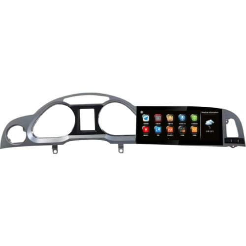 2004-2011 A6L A6 10.25 inch Long Horizontal touch Screen Android Car GPS Navigation with multimedia Video Bluetooth Wifi