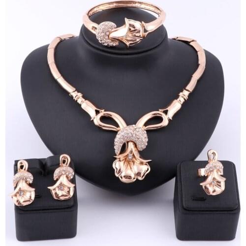 African Beads Jewelry Sets For Women Fashion Wedding Vintage Dubai Crystal Bridal Ethiopian Turkish Costume Jewellery Set