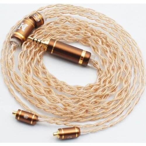 ISN Audio GC4 Single crystal copper Pure gold-plated HiFi Audiophile IEM Cable