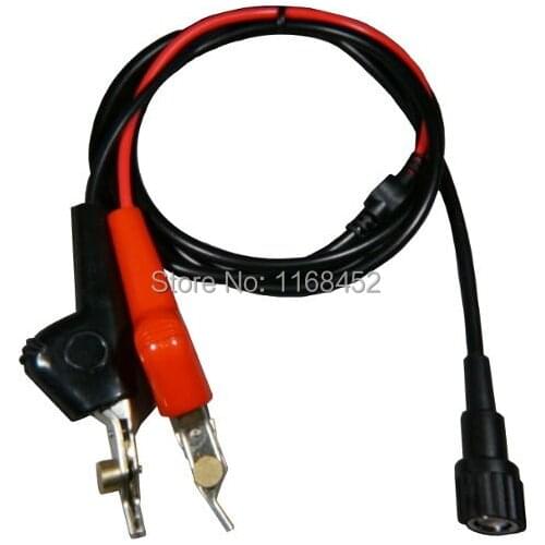 BB080 High Quality Flexible Insulated BNC Male plug to 2 telecom alligator clip cable RG58 50OHM Scope meter test leads