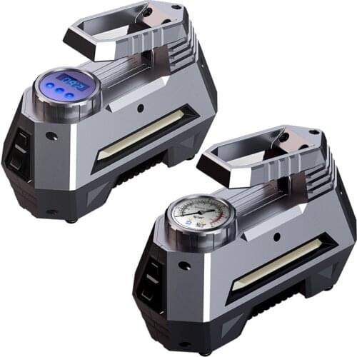 Digital Tire Inflator DC 12V 120W Car Portable Air Compressor Pump 150 PSI Car Air Compressor For Auto Car Motorcycles Bicycles