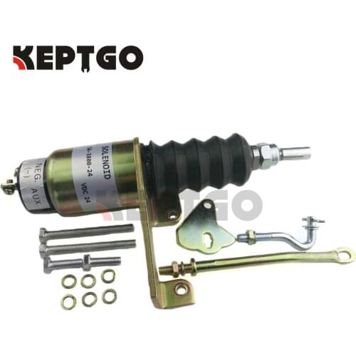 Fuel Shutdown Solenoid Valve 9883038 / 1751-24RU1B2S1 / SA-3800-24 for Bosch RSV 1751-24