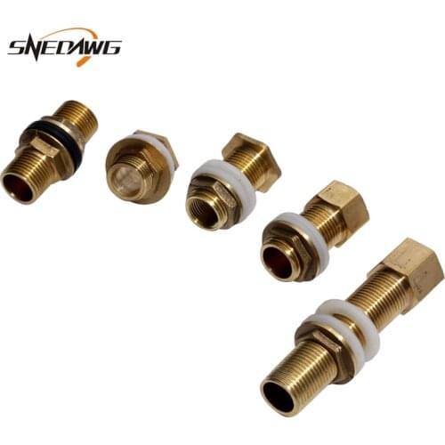 20mm Water Tank Pipe Fitting 1/2'' Fish Tank Pipe Fitting Water Connector Female Male Thread Pipe Joint