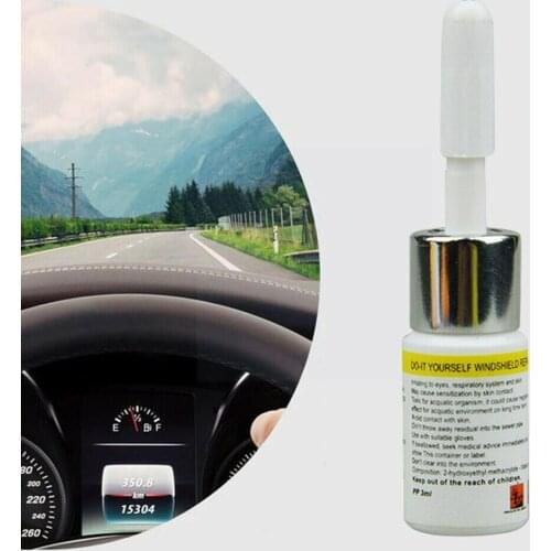 Car Glass Repair Tool Windshield Repair Agent Car Cracked Repair Glass Portable Scratch Tool Cracked M6E7